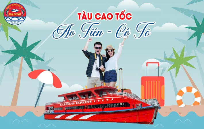 Tàu cao tốc Ao Tiên - Cô Tô 1 tiếng 15 phút, không say sóng